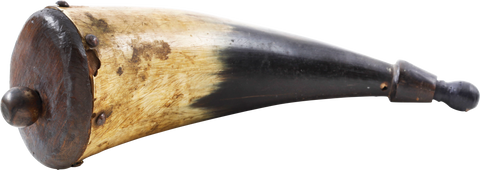 COLONIAL AMERICAN PRIMING HORN C.1750 - Fagan Arms