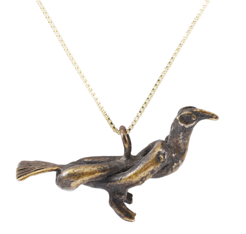 ASHANTI FIGURAL GOLD WEIGHT C.1900, ex: Sir Cecil Armitage Collection - Fagan Arms