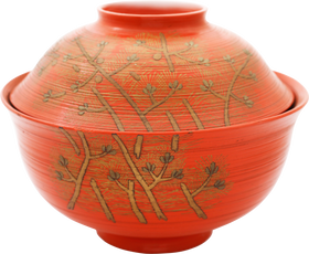 JAPANESE LACQUERED COVERED BOWL MEIJI PERIOD, 1867-1912 - Fagan Arms