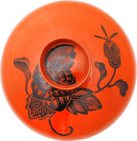 JAPANESE LACQUER BOWL AND COVER MEIJI PERIOD, 1867-1912 - Fagan Arms