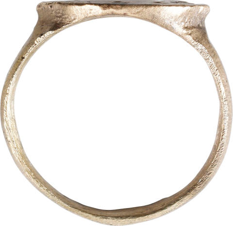 MEDIEVAL ANGLO-SAXON (ENGLISH) RING, 7TH-9TH CENTURY AD, SIZE 4 ½ - Fagan Arms