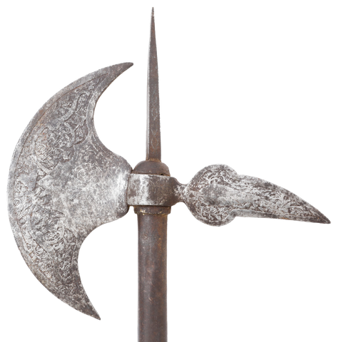 INDOPERSIAN BATTLE AXE 18TH-19TH CENTURY - Fagan Arms
