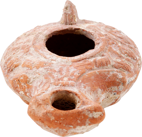 ROMAN OIL LAMP TIME OF CHRIST, 37BC-50AD - Fagan Arms