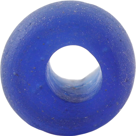 VIKING BLUE GLASS BEAD, 8TH-9TH CENTURY AD - Fagan Arms