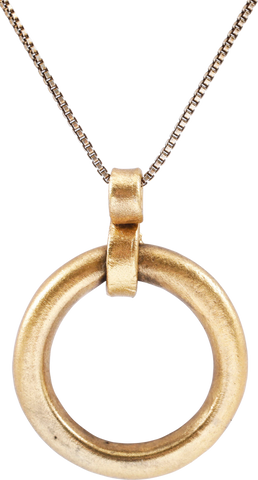 CELTIC PROSPERITY RING NECKLACE, C.400-100 BC - Fagan Arms