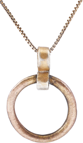CELTIC PROSPERITY RING NECKLACE C.400-100 BC - Fagan Arms