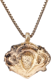 RARE ANCIENT VIKING HEART PENDANT NECKLACE, C.850-1050 AD - Fagan Arms