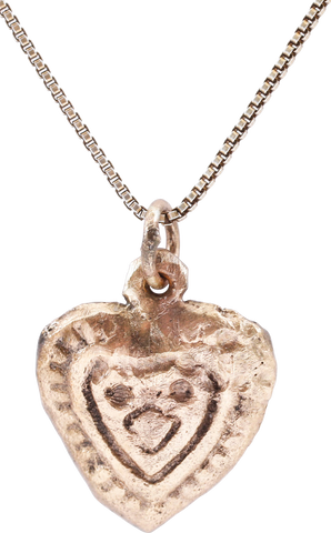 FINE VIKING HEART PENDANT NECKLACE, 11TH CENTURY - Fagan Arms