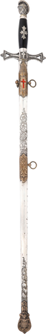 FINE KNIGHTS TEMPLAR SWORD C.1890’S - Fagan Arms