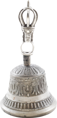 TIBETAN TEMPLE BELL, 20TH CENTURY - The History Gift Store