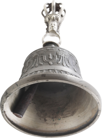 TIBETAN TEMPLE BELL, 20TH CENTURY - The History Gift Store
