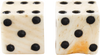 CIVIL WAR BONE DICE - Fagan Arms