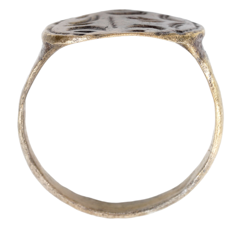 ROMAN RING 2ND-3RD CENTURY AD, ZOROASTER FIRE ALTAR, SIZE 11 ¼ - Fagan Arms