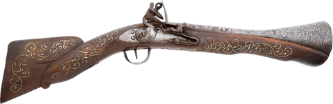OTTOMAN TURKISH FLINTLOCK BLUNDERBUSS, C.1800 - Fagan Arms