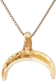 VIKING LUNAR PENDANT NECKLACE, C.900-1000 AD - Fagan Arms