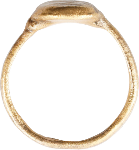 ROMAN SIGNET RING, C100-350AD, SIZE 7 1/2 - Fagan Arms