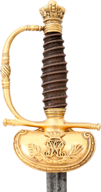 BRITISH COURT SWORD FOR A MEMBER OF THE ROYAL HOUSEHOLD, 1830-37 - Fagan Arms