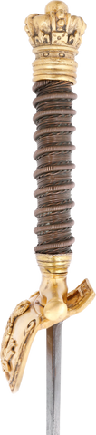 BRITISH COURT SWORD FOR A MEMBER OF THE ROYAL HOUSEHOLD, 1830-37 - Fagan Arms