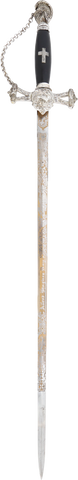 FINE KNIGHTS TEMPLAR SWORD C.1890’S - Fagan Arms
