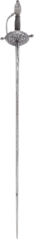 AN ENGLISH CUP-HILTED RAPIER C.1640-50 - Fagan Arms