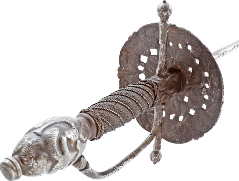 AN ENGLISH CUP-HILTED RAPIER C.1640-50 - Fagan Arms