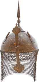 FINE INDOPERSIAN KUHLA KHUD 17TH-18TH CENTURY - Fagan Arms