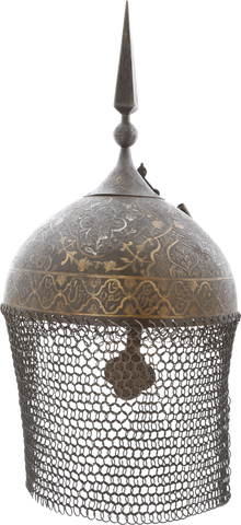 FINE INDOPERSIAN KUHLA KHUD 17TH-18TH CENTURY - Fagan Arms