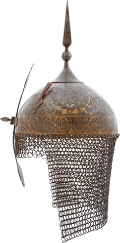 FINE INDOPERSIAN KUHLA KHUD 17TH-18TH CENTURY - Fagan Arms