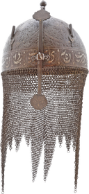 17TH CENTURY INDOPERSIAN KULAH KHUD - Fagan Arms