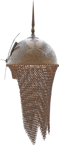 18TH CENTURY INDOPERSIAN KULAH KHUD - Fagan Arms