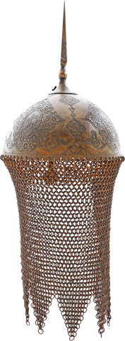 18TH CENTURY INDOPERSIAN KULAH KHUD - Fagan Arms