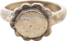 MEDIEVAL EUROPEAN LADY’S RING, 10TH-16TH CENTURY, SIZE 2 ¼ - Fagan Arms