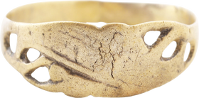 EASTERN EUROPEAN/BALKAN SWEETHEART RING 19TH CENTURY, SIZE 9 ¾ - Fagan Arms