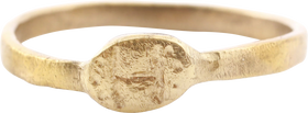 ROMAN CHRISTIAN’S RING 1ST-2ND CENTURY AD, SIZE 7 ¼ - Fagan Arms