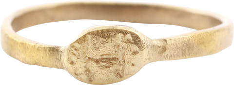ROMAN CHRISTIAN’S RING 1ST-2ND CENTURY AD, SIZE 7 ¼ - Fagan Arms