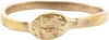 ROMAN CHRISTIAN’S RING 1ST-2ND CENTURY AD, SIZE 7 ¼ - Fagan Arms
