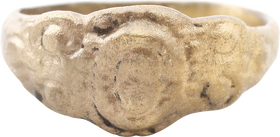 EUROPEAN BETROTHAL RING 16TH-17TH CENTURY, SIZE 7 ¾ - Fagan Arms