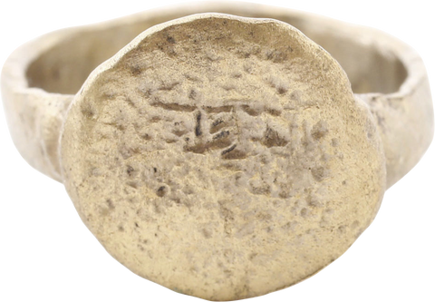 BYZANTINE MAN’S RING, C.500-800 AD, SIZE 9 1/2 - Fagan Arms