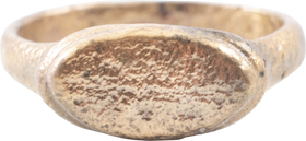 ROMAN SIGNET RING, 100-450 AD, SIZE 7 ¾ - Fagan Arms