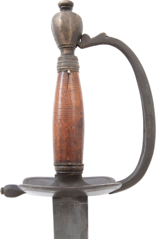 ENGLISH OFFICER'S SPADROON C.1775, REVOLUTIONARY WAR PERIOD - Fagan Arms