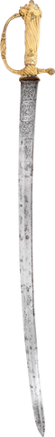FINE POLISH HANGER C.1740-60 - Fagan Arms