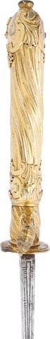 FINE POLISH HANGER C.1740-60 - Fagan Arms