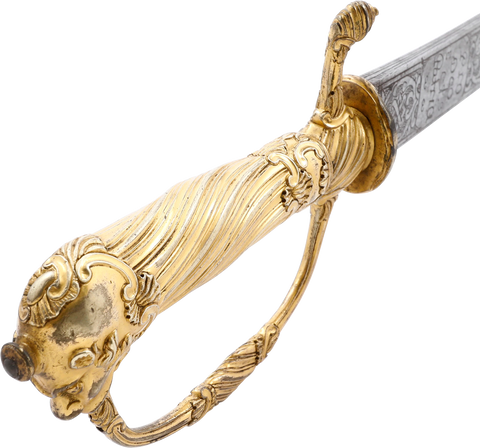 FINE POLISH HANGER C.1740-60 - Fagan Arms