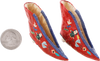 PAIR OF MINIATURE CHINESE SHOES FOR FOOT BINDING - Fagan Arms