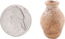 EGYPTIAN MINIATURE FUNERARY VESSEL C.30BC-4TH CENTURY AD - Fagan Arms