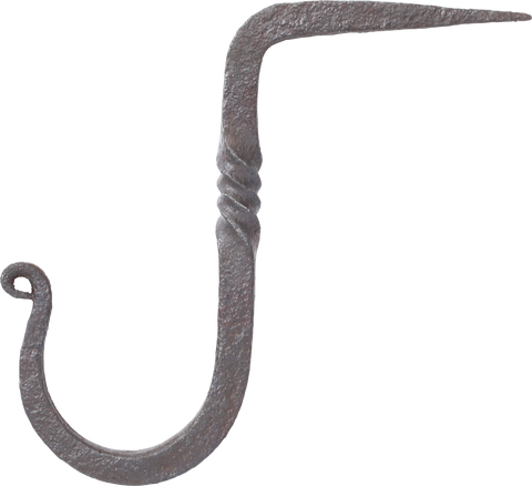 COLONIAL AMERICAN WALL HOOK, C.1700-50 - Fagan Arms