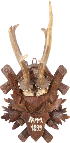 BLACK FOREST ROE DEER MOUNT, 1899 - Fagan Arms