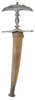 RARE INDOPERSIAN (HUNDU KUSH) DAGGER JAMDAR KATARI - Fagan Arms