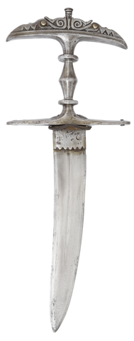RARE INDOPERSIAN (HUNDU KUSH) DAGGER JAMDAR KATARI - Fagan Arms
