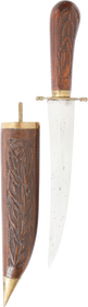 INDIAN DAGGER AND SHEATH KASHMIR - Fagan Arms